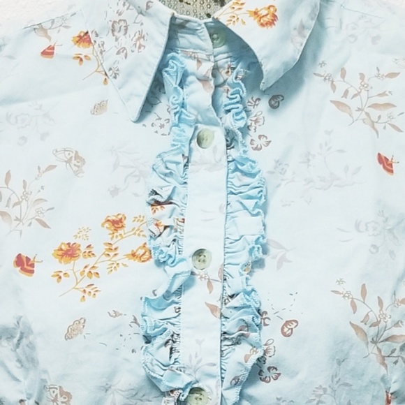 GORDON JAMES BUTTON DOWN BLOUSE - Picture 2 of 5